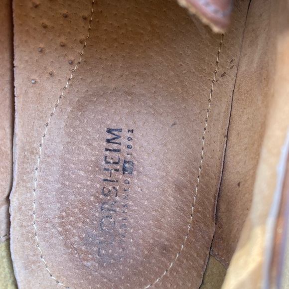 Florsheim imperial Men's Brown Leather Oxford Dress Shoes Size 11.5 D - Picture 10 of 13